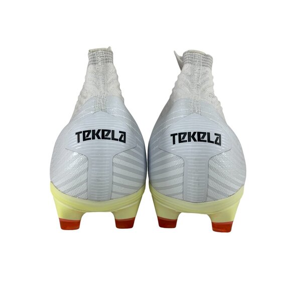 New Balance Tekela Pro FG v4+ Men\'s White Laceless Wide 2E Soccer Cleats ST1FW45 main image 6